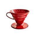Ver imagem 2 de Suporte Coador Hario Cerâmica Vermelho V60-01 - 1-2 Xíc