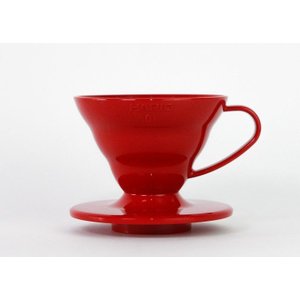 Suporte Coador Hario Cerâmica Vermelho V60-01 - 1-2 Xíc