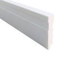 Ver imagem 1 de Rodapé Poliestireno Frisado 7cm - 2,4 Metros