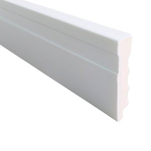 Rodapé Poliestireno Frisado 7cm - 2,4 Metros