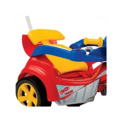 Triciclo Baby Trike Evolution Pedal com Empurrador Azul Biemme - 3