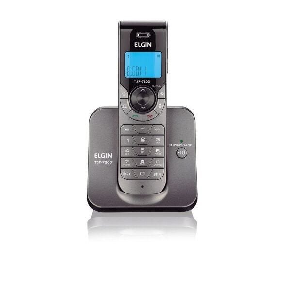 Telefone sem Fio Elgin com Identificado de Chamada Tsf7800