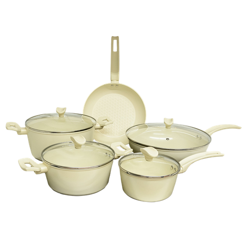 Jogo de Panelas A5 Parma com Indução Cerâmica Cinco 5 Peças