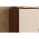 Ver imagem 5 de Cômoda 1.4 Fit 1 Porta 4 Gavetas MDF Puxador Plástico Branco Santos Andirá