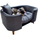 Ver imagem 1 de Sofá Caminha Pet Luxo em Sued Premium:cinza