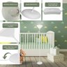 Luminária Branca para Quarto de Bebê Abajur de Piso - Conforto para os olhos do Bebê Luz indireta - - 5
