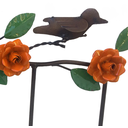 Ver imagem 6 de Cabide Decorativo Rustico com Detalhes em Ferro de Varias Cores Libertas Rosas Artesanato Rosa Mini