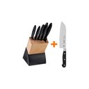 Ver imagem 1 de KIT - Faqueiro Plenus 6 Peças + 1 Faca Profissional Century Santoku 7 Pol - Tramontina