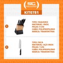 Ver imagem 2 de KIT - Faqueiro Plenus 6 Peças + 1 Faca Profissional Century Santoku 7 Pol - Tramontina