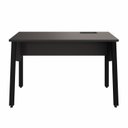 Ver imagem 4 de Estação Trabalho Plataforma Individual com Caixa de Tomadas Pés Cavalete 135cm Industrial Executive Preto