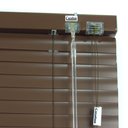 Ver imagem 5 de Persiana Horizontal Blackout Larg 1,10x1,30 Alt:Marrom