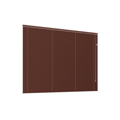 Persiana Horizontal Blackout Larg 1,10x1,30 Alt:Marrom