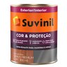 Suvinil Esmalte Brilhante Cor & Proteção 0,9 litro Marrom Conhaque - 1