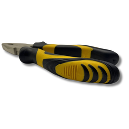 Alicate Universal Niquelado 6" 160mm Aço Carbono Ferramenta Profissional Multiuso Cabo Emborrachado - 3