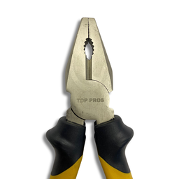 Alicate Universal Niquelado 6" 160mm Aço Carbono Ferramenta Profissional Multiuso Cabo Emborrachado - 6