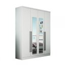 Ver imagem 3 de Guarda-Roupa Solteiro com Espelho 4 Portas Celenium Tcil Móveis