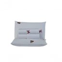 Ver imagem 4 de Jogo de Cama Craft Casal Padrão 4 Peças Percal 200 Fios 100% Algodão - Estampa Borboletas