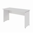 Ver imagem 2 de Mesa Retangular Escrivaninha 135cm x 60cm Tampo 25mm com Pés Painel F5 Office