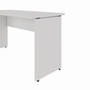 Ver imagem 5 de Mesa Retangular Escrivaninha 135cm x 60cm Tampo 25mm com Pés Painel F5 Office
