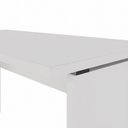 Ver imagem 6 de Mesa Retangular Escrivaninha 135cm x 60cm Tampo 25mm com Pés Painel F5 Office