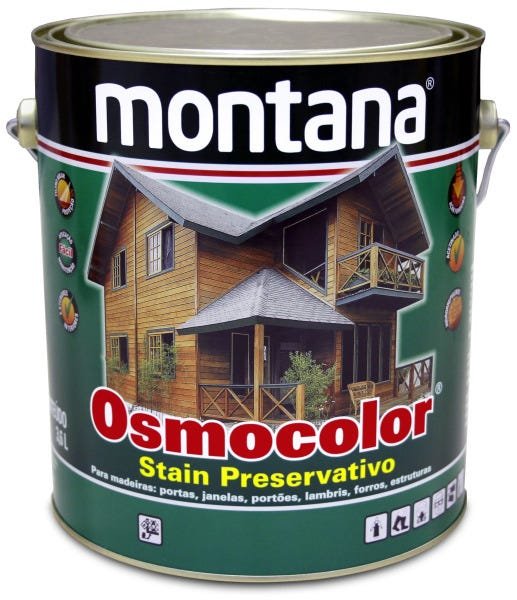 Osmocolor Stain Uv-Gold 3,6 Litros Castanheira