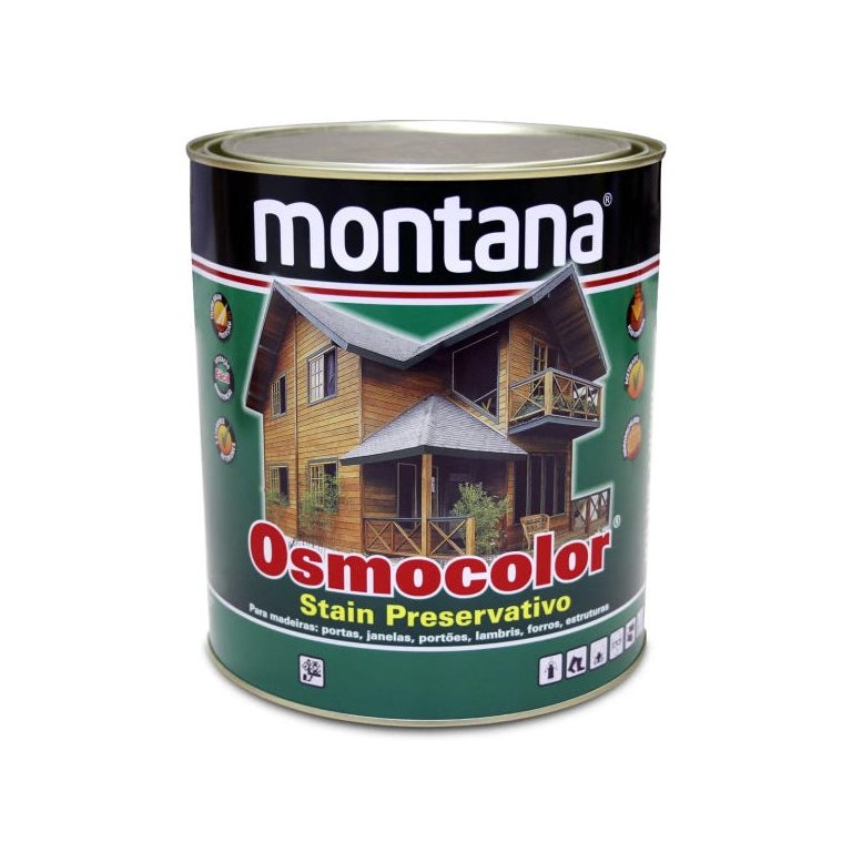 Osmocolor Stain Uv-Gold 0,9 Litro Ipê