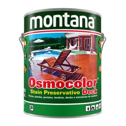 Osmocolor Stain Uv-deck 3,6 Litros Castanho - 1