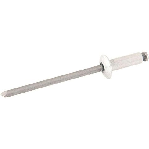 Rebite de Repuxo 4,8 mm X 16,0 mm Caixa com 1.000 Peças Alumínio Resistência À Oxidação Vonder