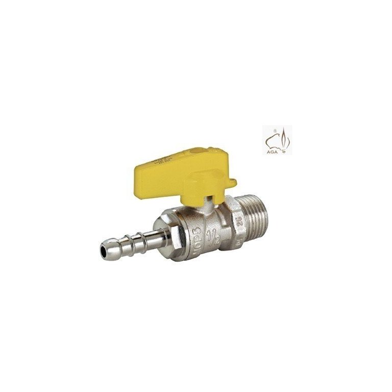 Valvula Esfera Reta Gas 1/2"Mxbm Ll1525, Emmeti