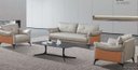 Ver imagem 1 de Sc-2215 Conjunto Internacional Sofá 1,97m com 2 Poltronas Material Ecológico Sala Tv Conforto Luxo