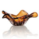 Ver imagem 1 de Centro de Mesa De Murano São Marcos- Cristal Marrom 26cm