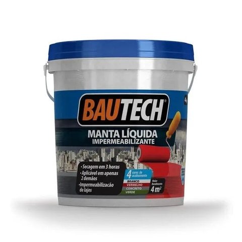 Manta Líquida Bautech 12 kg Concreto