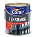Coral Coralit Antiferrugem Ferrolack 3,6 litros Preto - 1