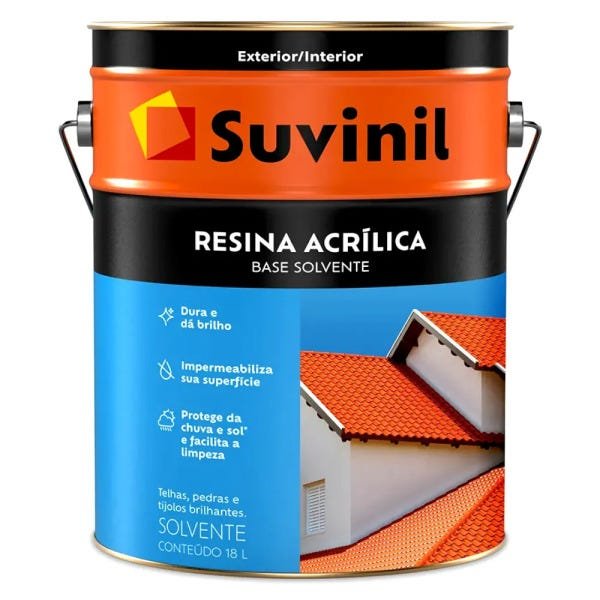 Suvinil Resina Acrílica Base Solvente 18 litros 18 litros - 2