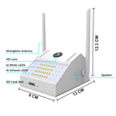 Ver imagem 5 de Lampada Camera De Parede Externa Com Wifi 1080p Com Áudio e Sensor De Movimento