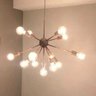 Lustre Pendente Moderno Sputnik Cobre - 13 Lâmpadas (Não Inclusas) - 2