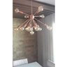 Lustre Pendente Moderno Sputnik Cobre - 13 Lâmpadas (Não Inclusas) - 7