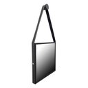 Ver imagem 7 de Espelho Quadrado 50cm Adnet Moldura Alumínio com Alça Costurada - Preto