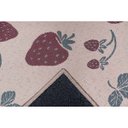 Ver imagem 3 de Kit 3 Peças Tapete Cozinha Passadeira Antiderrapante Domani:Morango/3 Peças