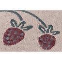 Ver imagem 5 de Kit 3 Peças Tapete Cozinha Passadeira Antiderrapante Domani:Morango/3 Peças