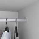 Ver imagem 2 de Guarda Roupa Casal 6 Portas Recife com Espelho Salleto Cinamomo/off White