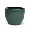 Vaso Vietnamita Vitrificado Cagliari Verde Jade - 56x47cm - 1