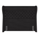 Ver imagem 6 de Cabeceira Cama Box Casal King 195cm Trinidad P02 Sintético Preto - Mpozenato