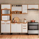 Ver imagem 2 de Cozinha Compacta 4 Peças 9 Portas 3 Gavetas com Tampo Itatiaia Napoles
