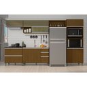 Ver imagem 2 de Armário Aéreo Nicho Geladeira Evidence Sem Porta Poliman Móveis