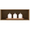 Ver imagem 1 de Armário Aéreo Nicho Geladeira Evidence Sem Porta Poliman Móveis