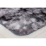 Tapete para Sala e Quarto Peludo Felpudo 2,40x2,00 Cinza Mesclado - 3