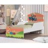 Cama Infantil Trem dos Bichinhos Com Colchão - 4