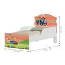 Ver imagem 2 de Cama Infantil Trem dos Bichinhos Com Colchão