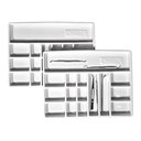 Ver imagem 1 de 2u. Dental Expositor com Divisões Bandeja para Instrumental